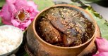 Niêu cá rô đồng kho làng Vũ Đạ...